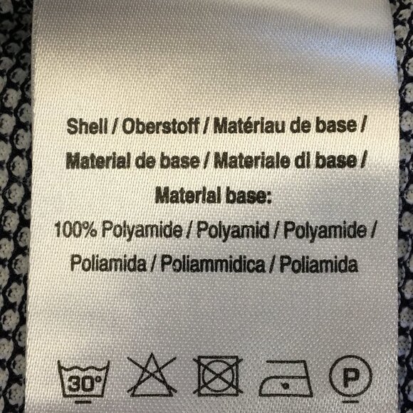 Golfino Women's Bubble Jacquard Short Sleeve Quarter Button Polo Size L - Picture 7 of 7